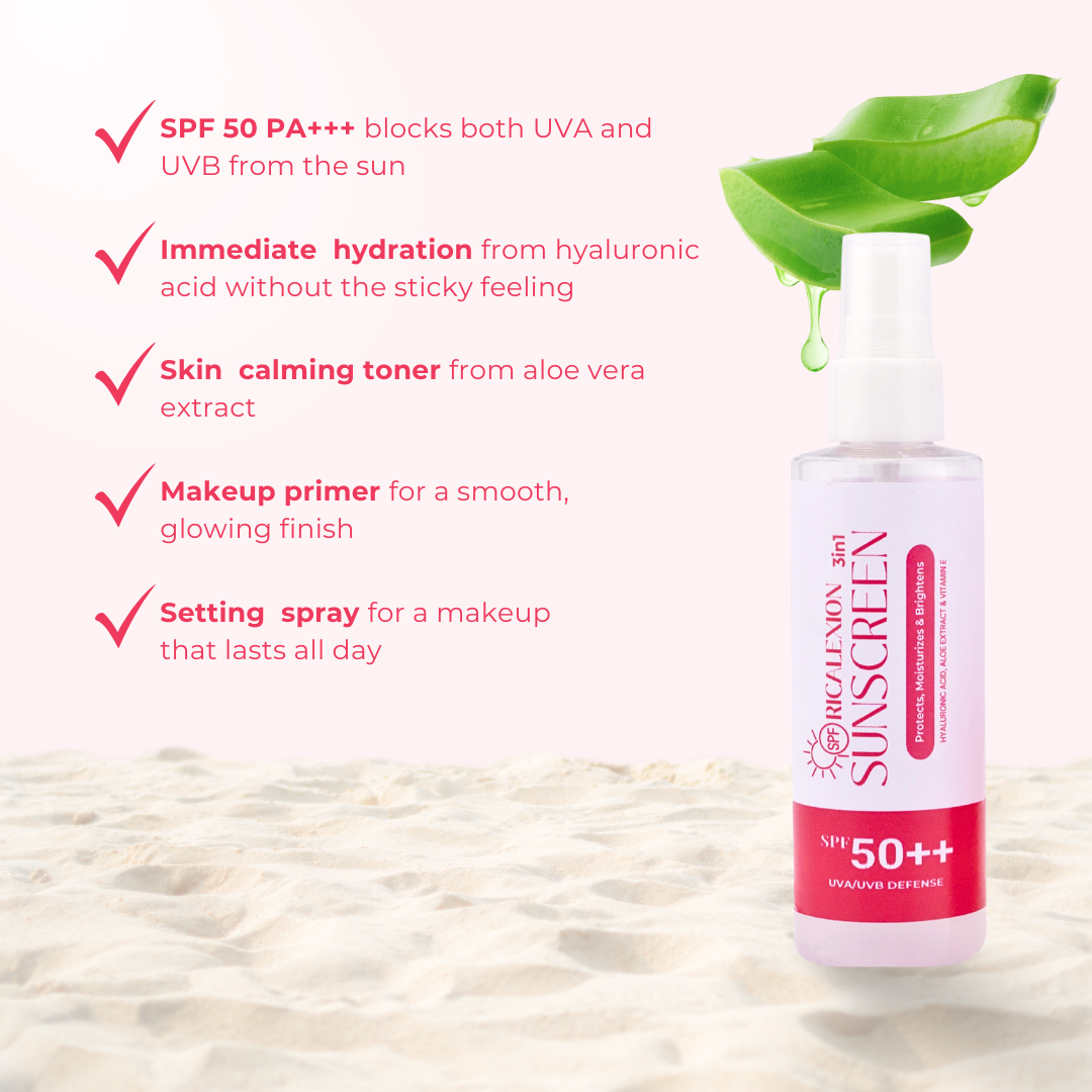 3-in-1 Sunscreen Mist Spray